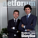 SFT Group, Novità in casa ShinyStat - Intervista a Gianluigi Barbieri, Cover Story su Netforum di Marzo2012