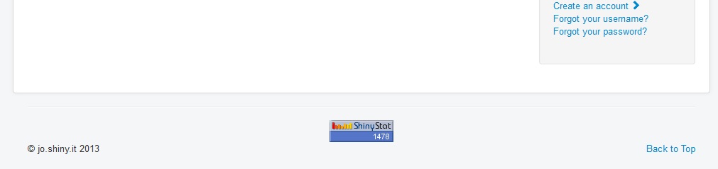 Installare il plugin di ShinyStat per la versione 3.x di Joomla (3.0 o superiore) - Ecco l'icona ShinyStat visibile